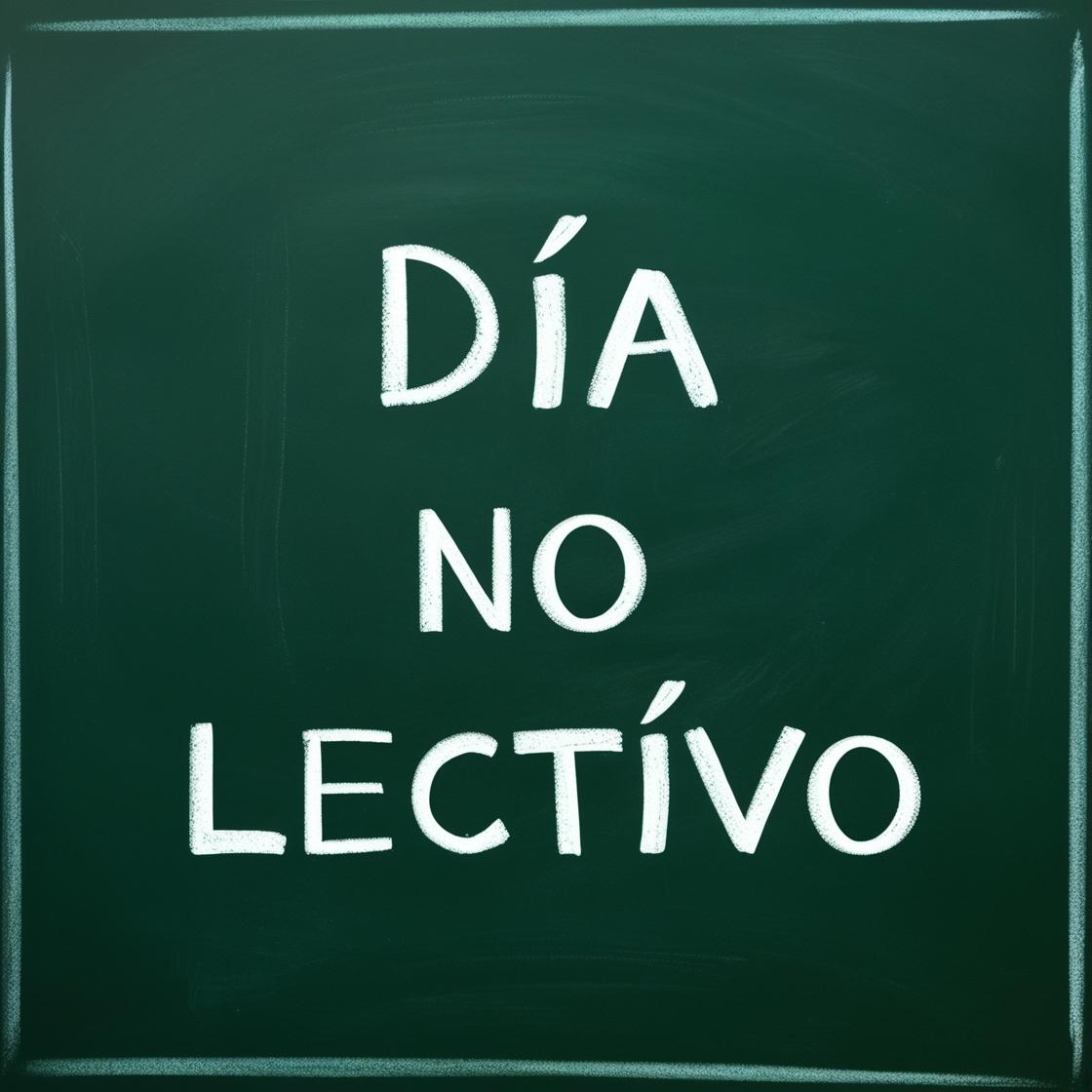 día no lectivo